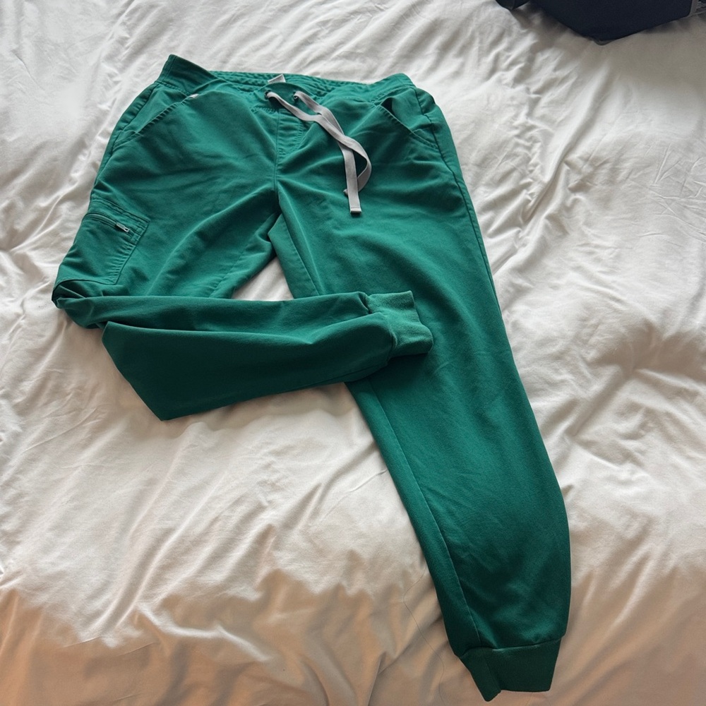 Figs green Jogger Pants with Drawstring